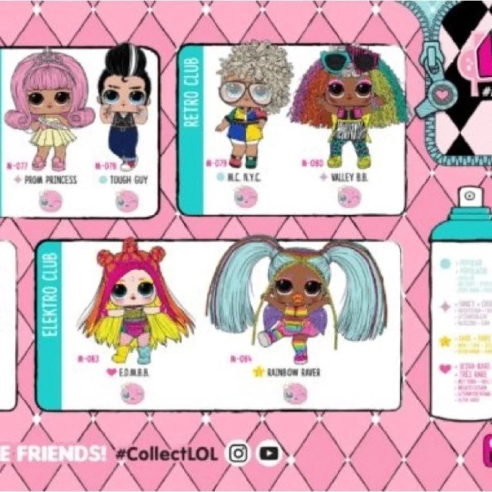 Valley BB M-080 LOL Surprise #Hairgoals Doll Makeover Series 5 Accessories Toy